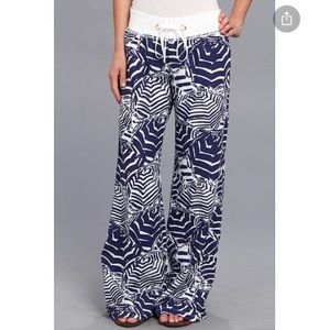 Lilly Pulitzer The Beach Pant in Oh Cabana Boy MED